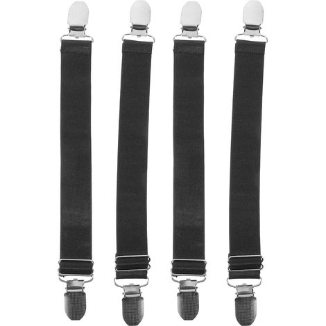 Zerodeko Lot de 4 sangles pour housse table à repasser, pinces (1/5)