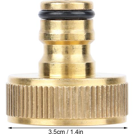 Raccord rapide femelle G1 pour tuyau d'arrosage adaptateur connecteur jardin domestique (1/5)