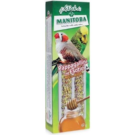 Stick Pappagallini inseparabili Frutta e Miele