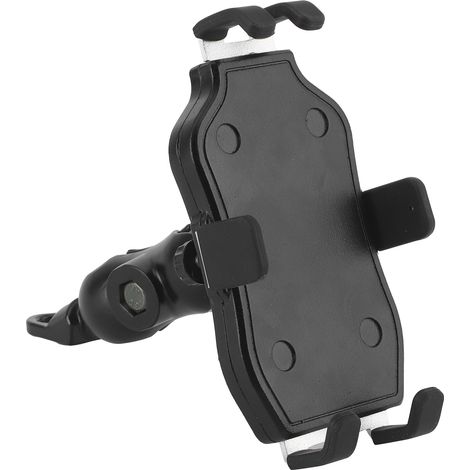 Universelle Motorrad-Handyhalterung aus Aluminiumlegierung mit 360° drehbarem Clip (1/5)
