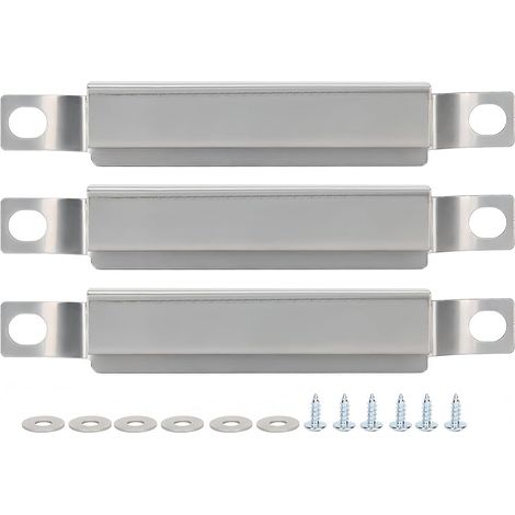 Lot De 3 Brûleurs Croisés Réglables En Acier Inoxydable Pour Barbecue (127-220 Mm) (avec Vis) (1/5)