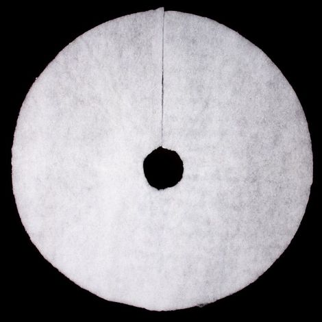 Paris Prix - Tapis De Neige Avec Paillettes sapin 100cm Blanc