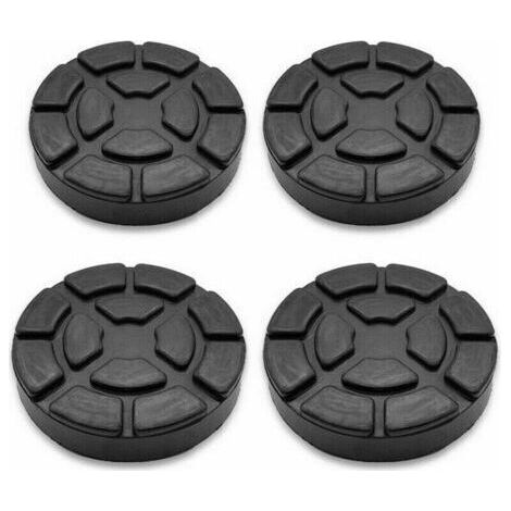 4 x Gummipads, Gummiaufnahmen, 130 mm, für 110 mm Plattenheber, Reparaturwerkzeuge (1/4)