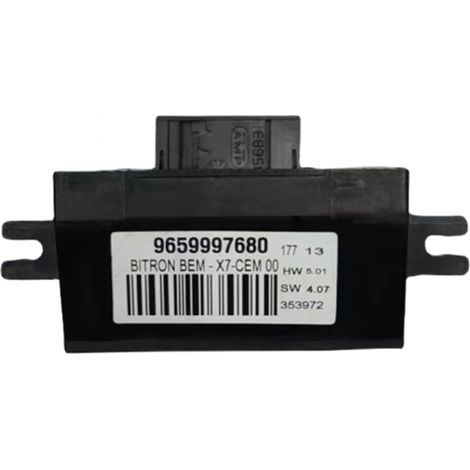 Applicable au boîtier de commande de rétroviseur Peugeot Citroën 9659997680, module de commande de rétroviseur, pour le réglage de l'angle de la lentille. (1/4)