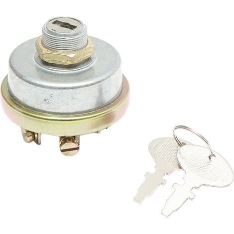Interruttore di accensione e luci, chiave in metallo, alta qualità 3,5kW UTB U-445 U-683 D-1010 e Fiat 6220.000, fi 60mm, filettatura di montaggio fi 21mm (1/5)