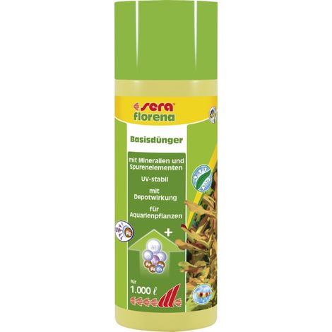 Sera Dünger für Aquarienpflanzen florena 250 ml Pflanzendünger