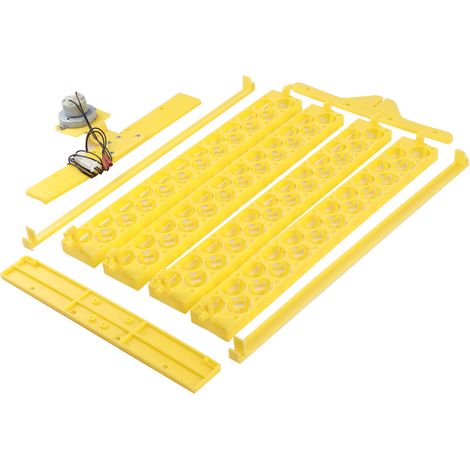 Incubateur pour 88 œufs avec plateau de retournement automatique et moteur pour œufs de caille et d'oiseaux (12 V) (1/5)