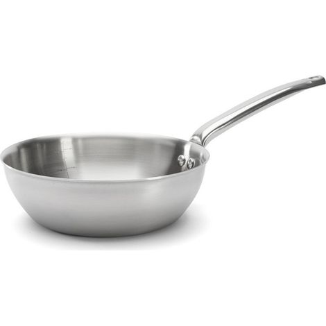 de Buyer Alchimy Sauteuse Edelstahl 24 cm 2,9 Liter (1/2)