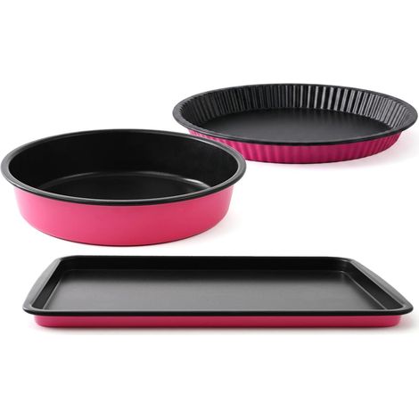 FAUCHON ART DE LA TABLE - Set de 3 pièces à pâtisserie (1/5)