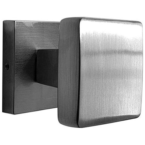 POMOLO PER PORTA MM 63 QUADRO OTTONE CROMO SAT "NERANO "