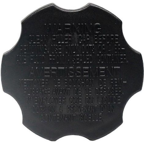 Couvercle de bouchon de réservoir de maître-cylindre de frein pour Hyundai Elantra, Santa Genesis, Kia Sorento, Sportage, Borrego 585312B500 (1/5)