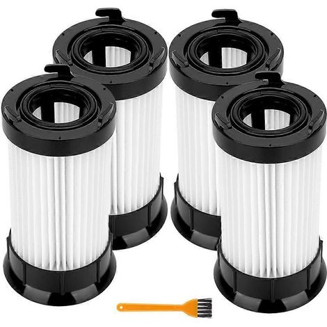 4xHEPA Filtre de remplacement pour Eureka DCF – 4/DCF 18/DCF18 – Fits 4700 Series Models – Replaces 63073 – 62132 avec Brosse (1/5)