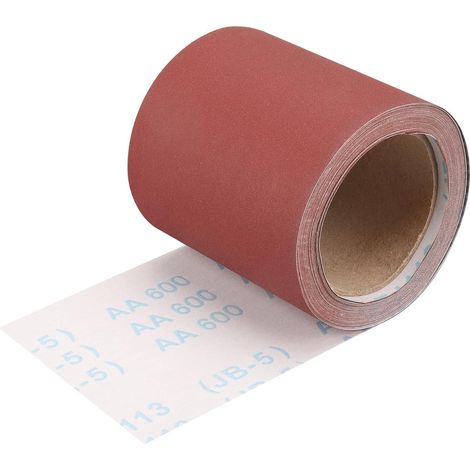 Schleifpapier Rolle 115 mm Körnung 600 Hartholz 10 m SBJ-115mm-600 (1/5)