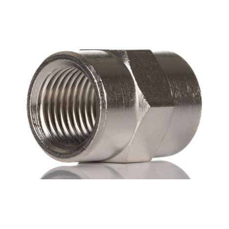 Adaptateur droit fileté Legris LF3000 vers G 1/4 Femelle G 1/4 Femelle ( Prix pour Paquet de 5 )