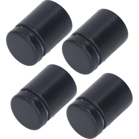 Lot de 12 chevilles publicitaires inox ressort fixation vitre miroir vis et caches pour panneaux (1/5)