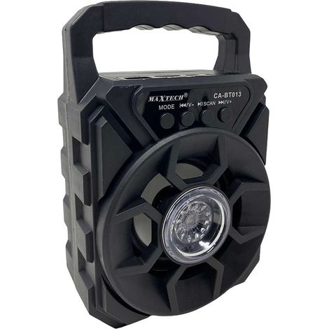 Cassa speaker bluetooth ricaricabile 30 watt radio fm con luci ingresso aux porta usb slot tf carda scheda sd portatile BT013