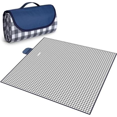 Couverture Pique Nique - Non spécifié - 200x200 CM - Imperméable - Lavable - Avec Poignée (1/4)