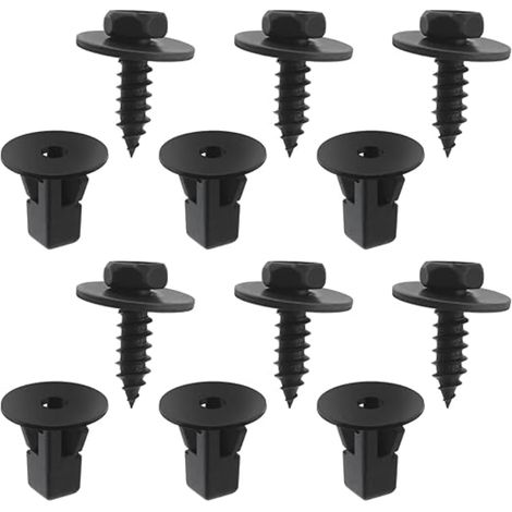 Passage de Roue Pare-éclaboussures sous Le Plateau Vis Clips de Moulage Passe-Fil 90159A0010 Pièces de Rechange Automobiles (1/5)