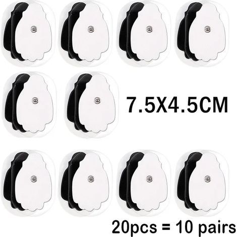 Healthcare electrodes for TENS acupuncture device, self-adhesive gel pad for slimming body massager 04297