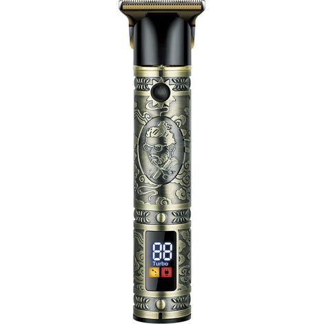 Tondeuse à cheveux professionnelle en métal doré 5W KÜKEN