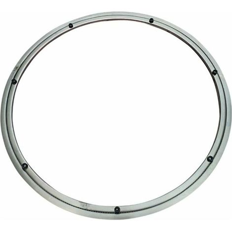 Roulement de plateau tournant pivotant silencieux, base en métal, pour table à manger, support pour charges lourdes, diamètre 50 cm (20 pouces) (1/5)