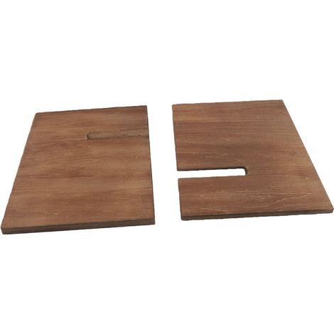 Présentoir ouvert en bois, support à livres pour la lecture de livres de cuisine et d'art, marron (1/4)