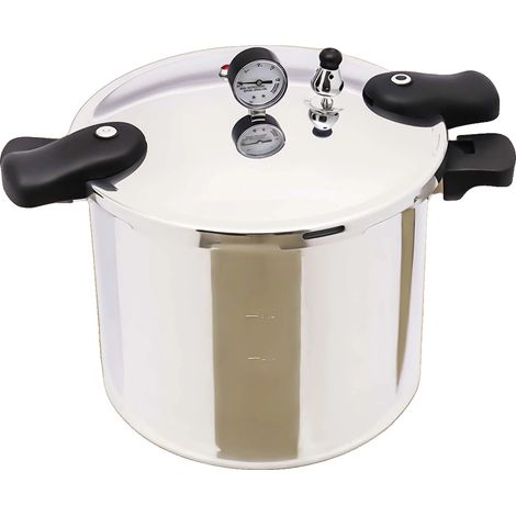 Autocuiseur, Cuisson Rapide, Multiples Caractéristiques de Sécurité, Argent (1/2)