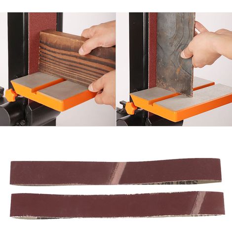 10 Stück Schleif- und Polierbänder aus Aluminiumoxid, 533 x 30 mm (Körnung 1000)