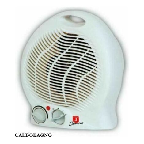 CALDOBAGNO TERMOVENTILATORE CALDO BAGNO STUFETTA STUFA ELETTRICA 2000W