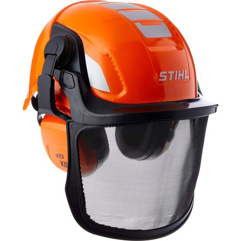 Stihl Unisex Niños Stihl Helmset Für Kinder sombrero de juguete Not Applicable, Orange, Einheitsgröße
