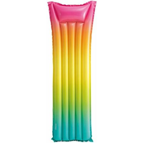 Aufblasbare Matratze 69x183cm Modell Regenbogen. Intex (1/5)