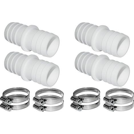 Adaptateur multifonctionnel pour tuyau d'aspirateur de piscine, connecteur de tuyau de piscine de 38 mm, texture ABS, adapté aux équipements de piscine en plastique (1/5)