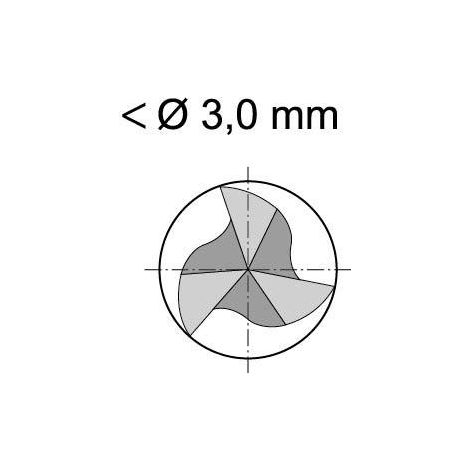 Fraise Fr.D327K M42 3,00 mm Fire Guhring (1/5)