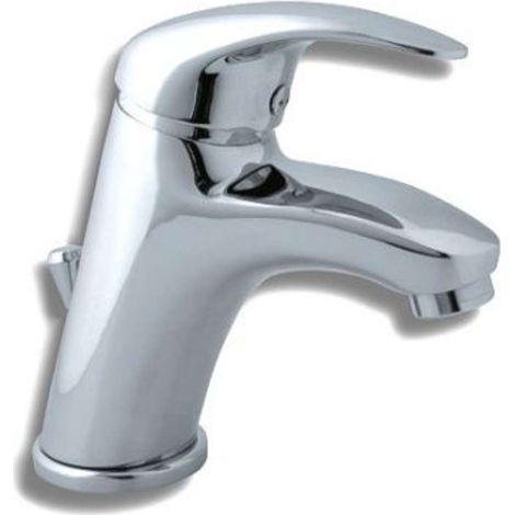 Novaservis Titania Lux - Waschtischarmatur mit metaler Ablaufgarnitur, chrom 91002,0