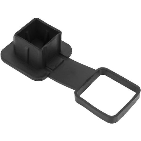 Cache-boulon en caoutchouc pour attelage de remorque de 2 pouces, compatible avec les récepteurs de classe 3, 4 et 5 (Toyota, Jeep, Chevrolet, Nissan, Dodge, Ram, Porsche, Mercedes-Benz, QV). WHBYV (1/4)