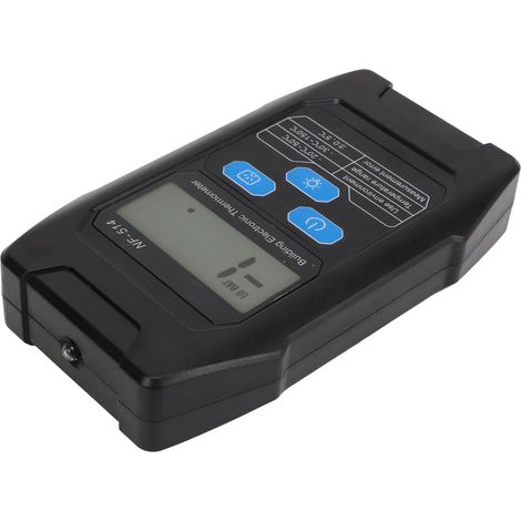 Digitales Betonthermometer mit LCD-Anzeige, Temperaturmessgerät für Bauzwecke mit kabelgebundener Sonde (1/5)