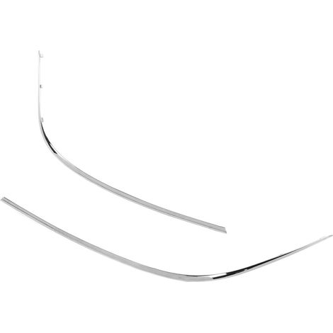 Jauge inférieure avant en chrome 2218850121, moulure extérieure de pare-chocs, kit de remplacement pour Mercedes S350 S400 S550 S600, garniture chromée (1/5)