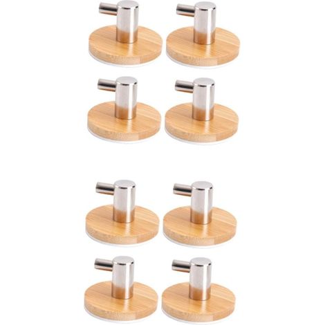Lot de 2 Muraux Auto-adhésifs pour Salle de Bain à Serviettes Adhésifs Puissants Modernes en Acier Inoxydable Faciles à Décoller Et à Coller Multi-usages 4 Pièces (1/5)