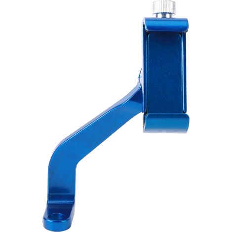Support de téléphone pour moto en alliage d'aluminium, antichoc, pour guidon. Fixation sur le guidon. (1/5)