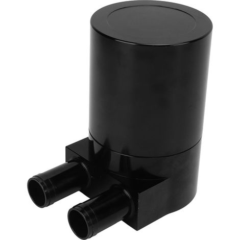 Réservoir d'huile universel en alliage d'aluminium noir séparateur huile-gaz, adapté aux moteurs N54 335. (1/5)