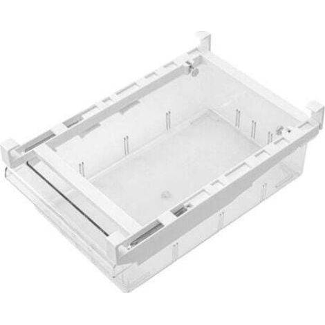 Organisateur de réfrigérateur, bacs de rangement pour aliments, boîte de conservation pour la cuisine, étagère de tiroir, compartiments séparés pour légumes et fruits, gain de place (1/5)
