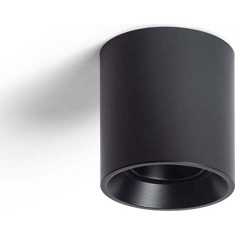 Plafonnier Blanc Quartz Noir