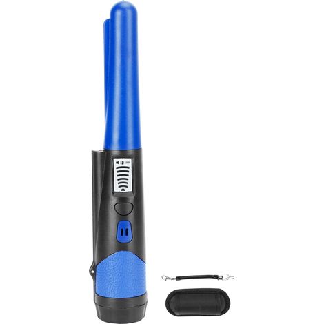 1 Détecteur de métaux, haute sensibilité, localisation 360 degrés, avec lampe LED, pour extérieur et fouille (1/5)