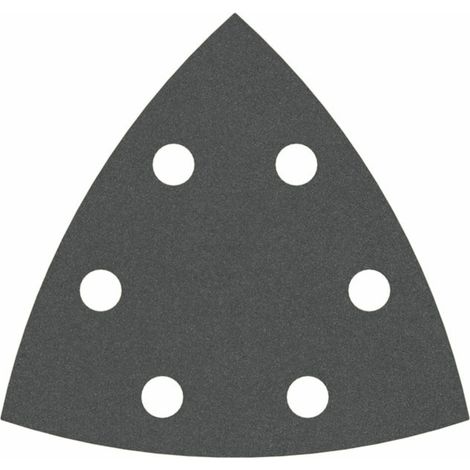 Bosch Schleifblatt F355 93 mm 320 6 Löcher Klett 5 Stk (1/5)