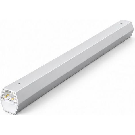 Réglette LED pour Hexagone 44cm 6,5W 110lm/W - Blanc Froid 6000K - 8000K - SILAMP (1/2)