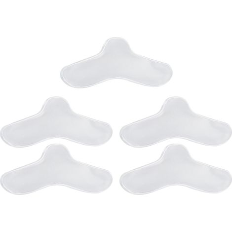5 pièces coussinets nasaux en gel de silicone pour masque respiratoire, accessoires de rechange (1/5)