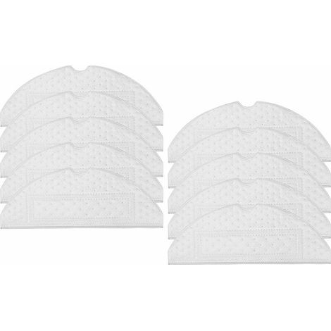 Genuine Accessories - 10 Pack Roborock S7/S7 Maxv/S7 Maxv Ultra/S7 Pro Ultra Vacuum Cleaner Cloths (1/3)