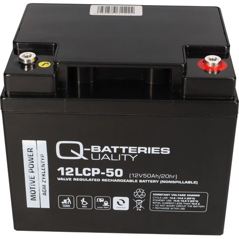 Akku kompatibel E-Mobil rehaXpert 2x 12V 50Ah (1/5)