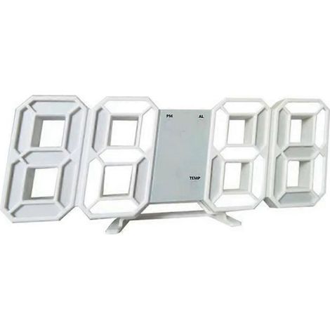 Horloge murale numérique, montre de bureau, horloge électronique, décoration de chambre, horloge de bureau d'intérieur, horloge de salon (1/5)