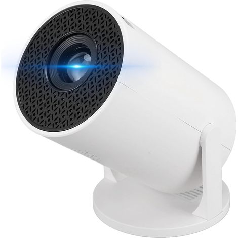 Petit Projecteur 1080P, fidélité sans Fil, LED Réglable à 270°, Projecteur de Film Portable pour Téléphone, clé USB TV, Ordinateur Portable, 8 000 LM, écran Géant de 50 (1/5)